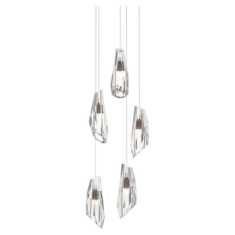 Luma 5-Light Pendant Bronze