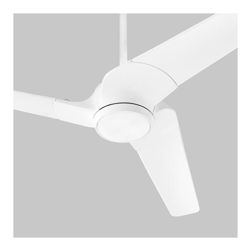 Sol 52″ Three-Blade Fan – White
