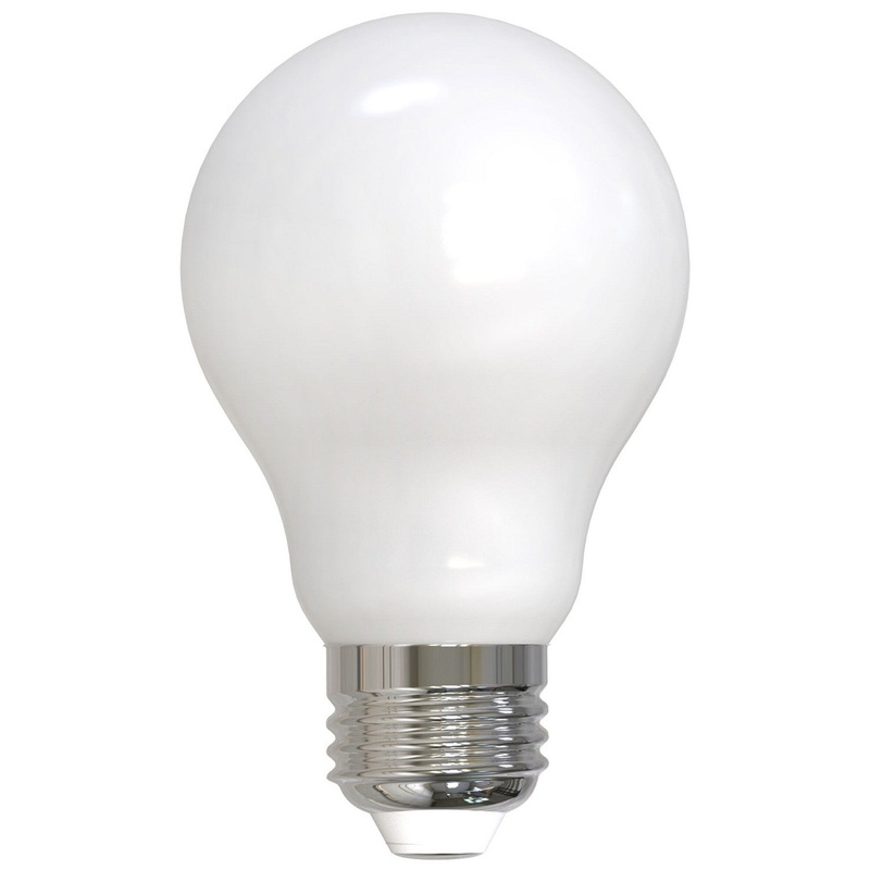 7 Watt A19 Milky, 800  Lumens, E26 base, 120 Volt Light Bulb by Bulbrite
