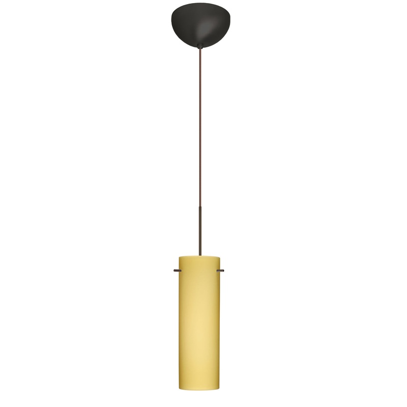 Besa 1XC-4930VM-LED-BR Copa One Light Pendant Bronze (Discontinued)
