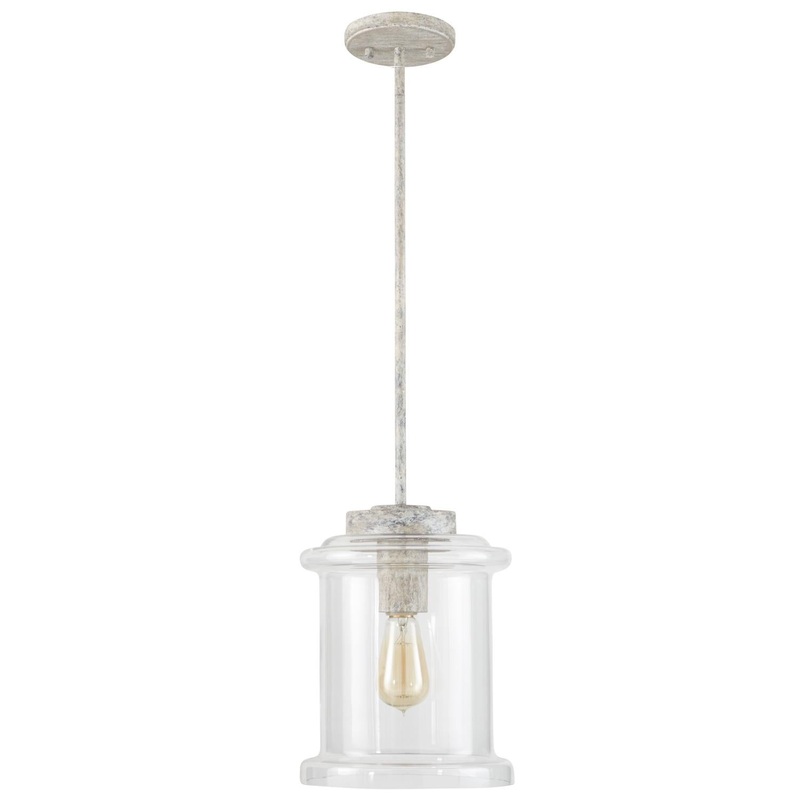 Capital Lighting 329511MS Kayla 1 Light Pendant Mystic Sand