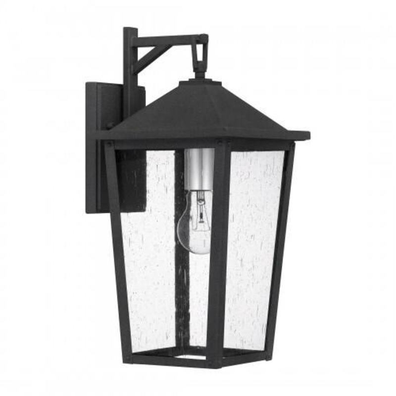 Quoizel STNL8408MB Stoneleigh Outdoor wall 1 light mottled black Outdoor