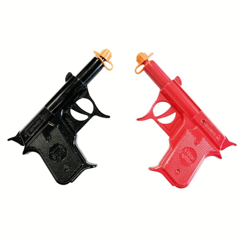 2 PCs of Diecast metal spud gun pack red + black – 1 Red+1 Black
