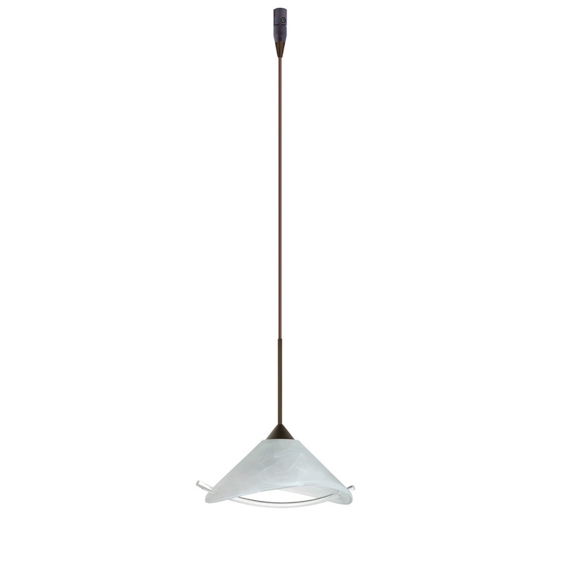 Besa RXP-181304-BR Hoppi One Light Pendant Bronze