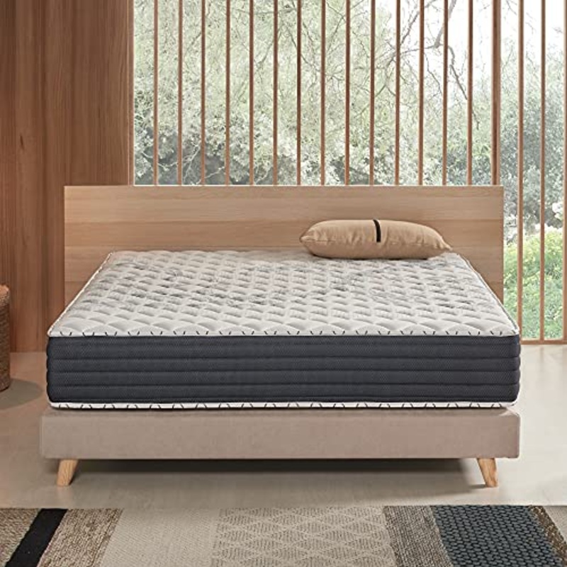 COSMOS | Astro | Materasso Piazza e Mezza 135×190 cm | Struttura Ibrida con Lattice e Memory Alto Adattamento Di Forma | Spessore 25 cm | Struttura Multi-Strato Ultra Ventilata | Effetto Rigenerante