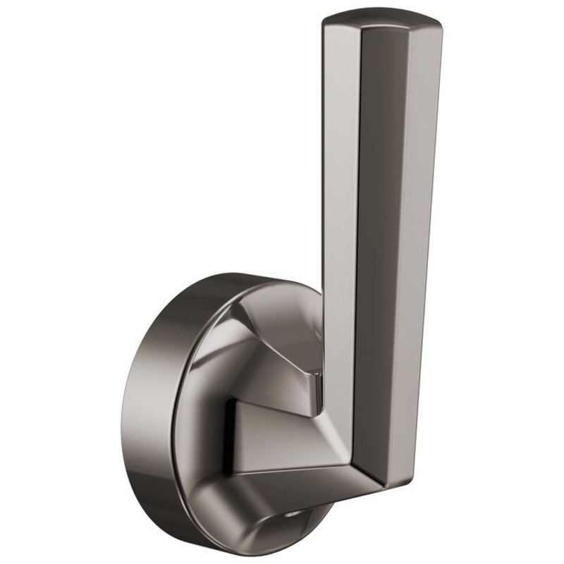 Handle Kit Beauclere 1 Lever Brilliance Black Onyx ADA for Floor Mount Tub Filler