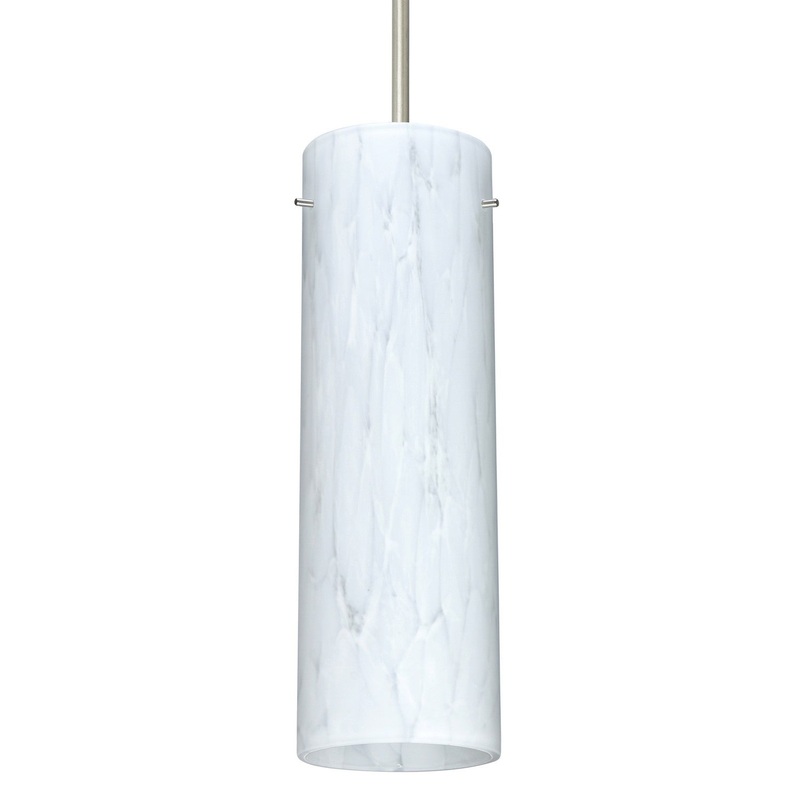 Besa 1JT-493019-SN Besa Stilo 9 Pendant One Light Pendant Satin Nickel