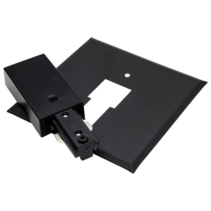 Canopy Power Feed in Black Finish by Nuvo Lighting