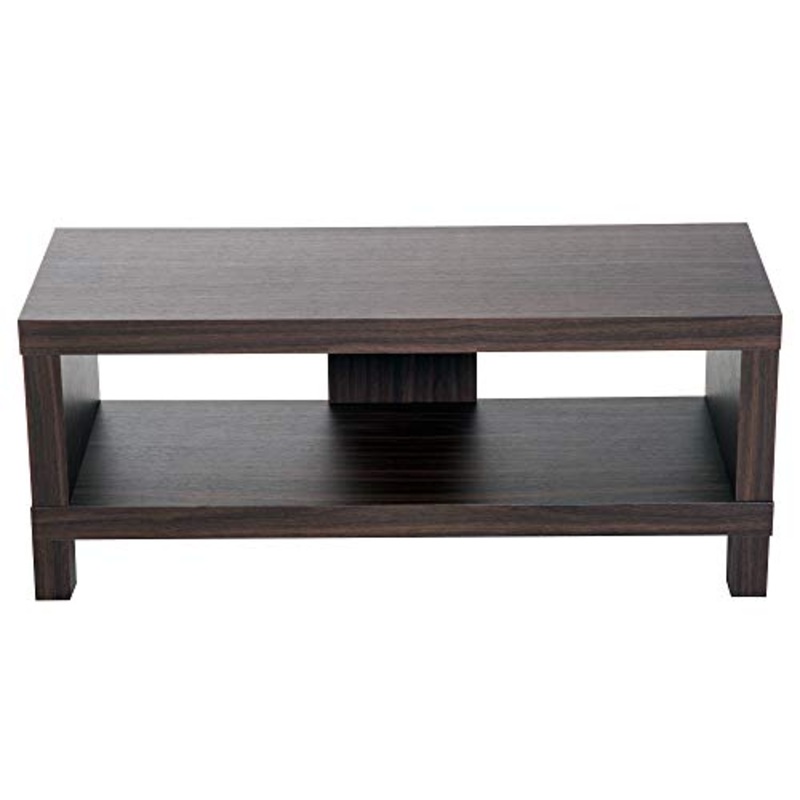 homcom Mobile Porta TV fino a 42″ Classico in Legno con Vano Salotto e Soggiorno 90  35  37cm