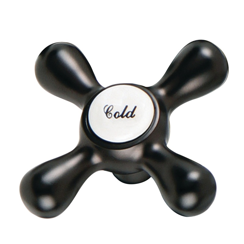 KSH266ORBC Cold Metal Cross Handle, Oil Rubbed Bronze