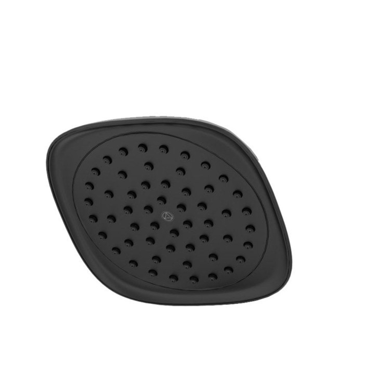 Showerhead HydroMersion 1 Functions Matte Black 7 Inch 1.5 Gallons per Minute Rubber Nozzles