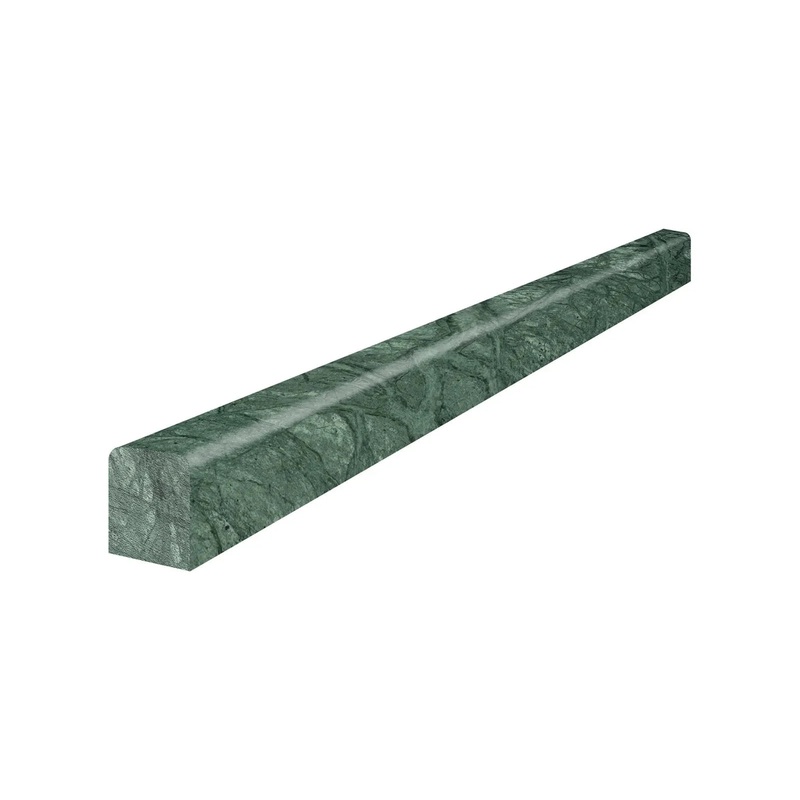 1/2″ x 12″ Diosa Verde Polished Marble Deco-Bar – Mini 1/2″ X 12″ x