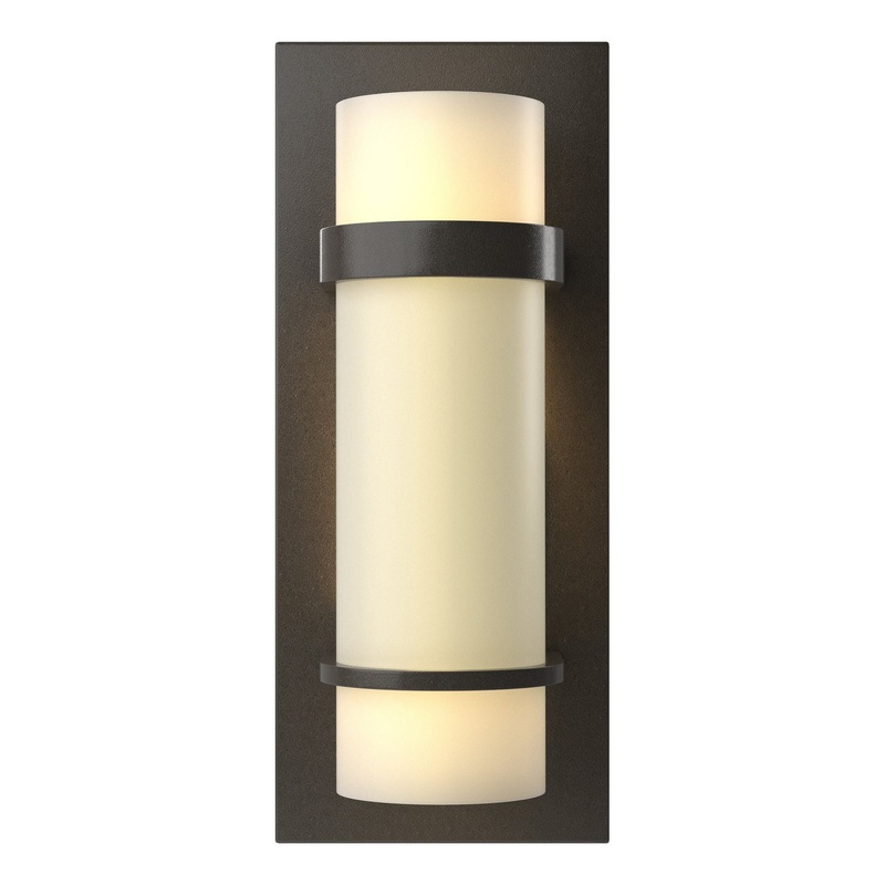 Banded Sconce Dark Smoke