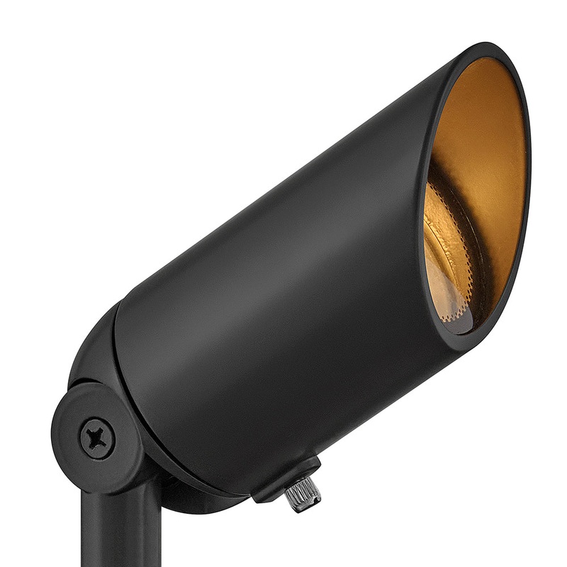 Hardy Island Accent Spot Light Satin Black 8W MR16 LED