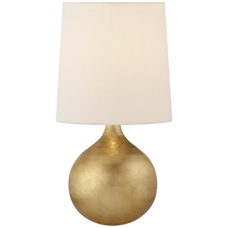 One Light Table Lamp from the Warren Collection in Gild Finish by Visual Comfort Signature