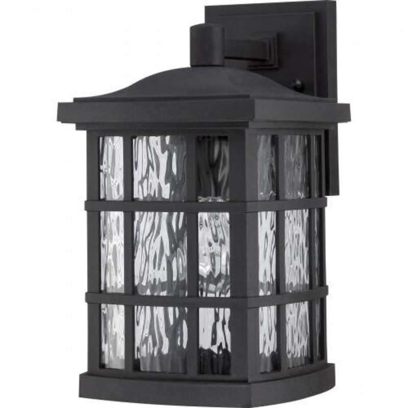 Quoizel SNN8408K Stonington Outdoor wall mystic black Outdoor Lantern