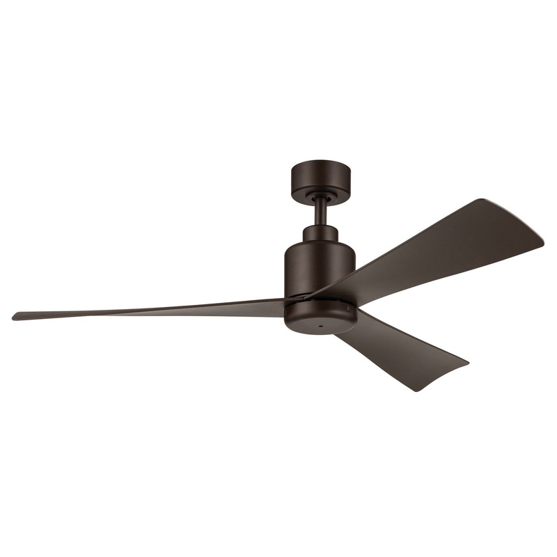 52″Ceiling Fan from the True Collection in Satin Natural Bronze Finish by Kichler