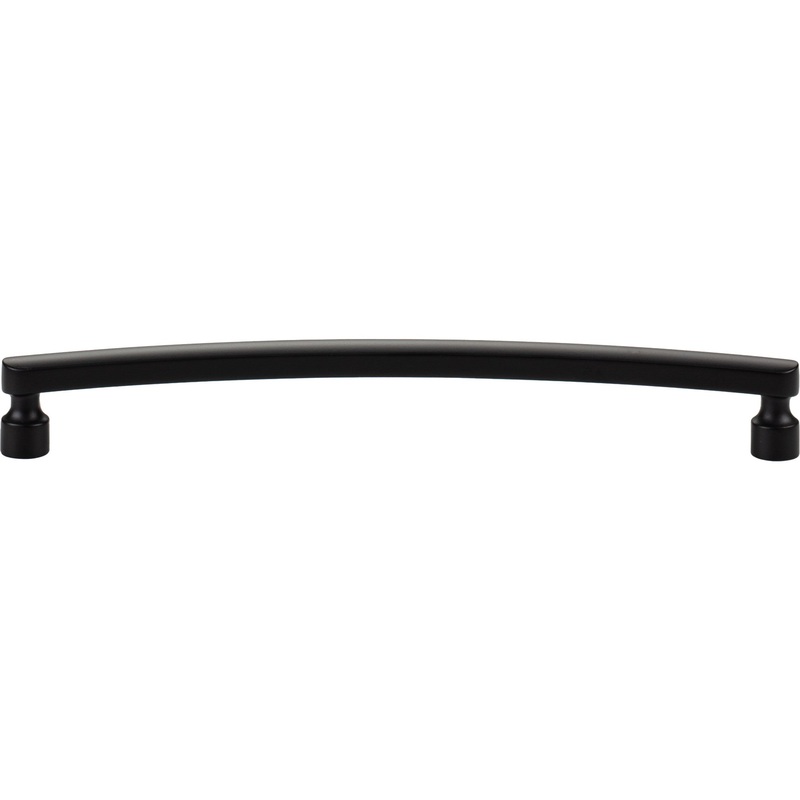 Atlas Homewares Lennox Pull 7 9/16 Inch (c-c) Matte Black