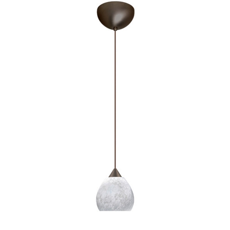 Besa 1XC-560519-BR Tay Tay One Light Pendant Bronze