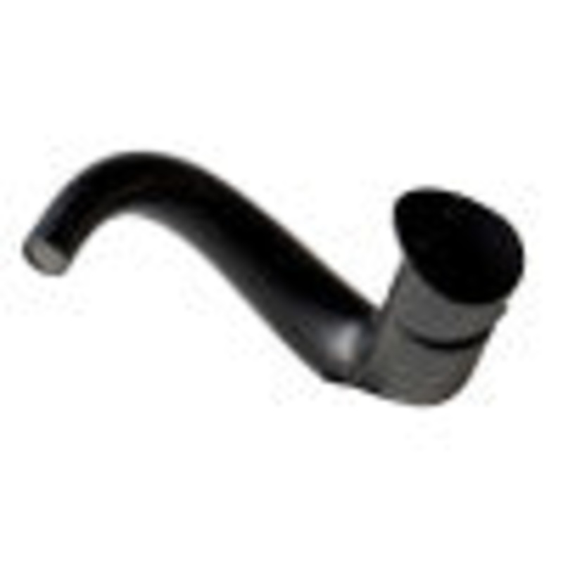 Black Matte Wave Single Lever Bathroom Faucet