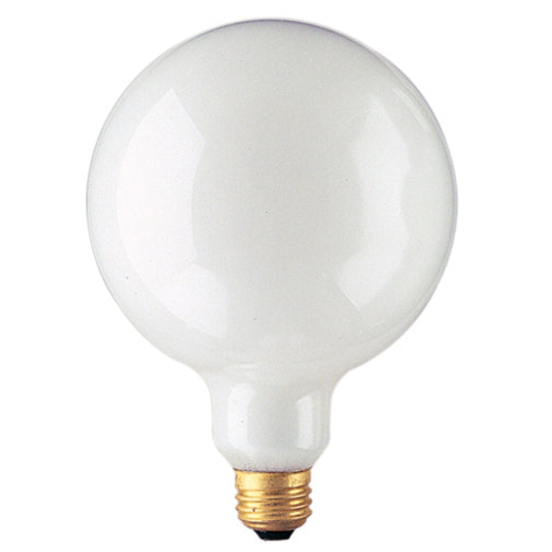 Bulbrite 350025 Globe Light Bulb White