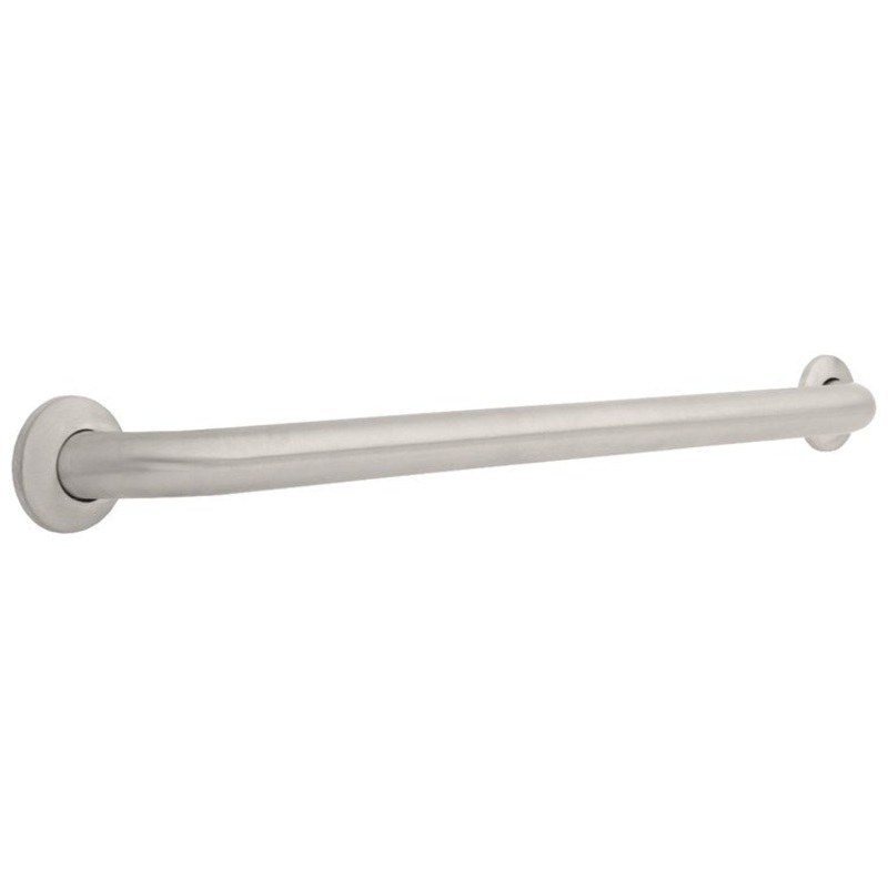 Grab Bar 30 Inch ADA Concealed Brilliance Stainless Steel 1-1/2 Inch