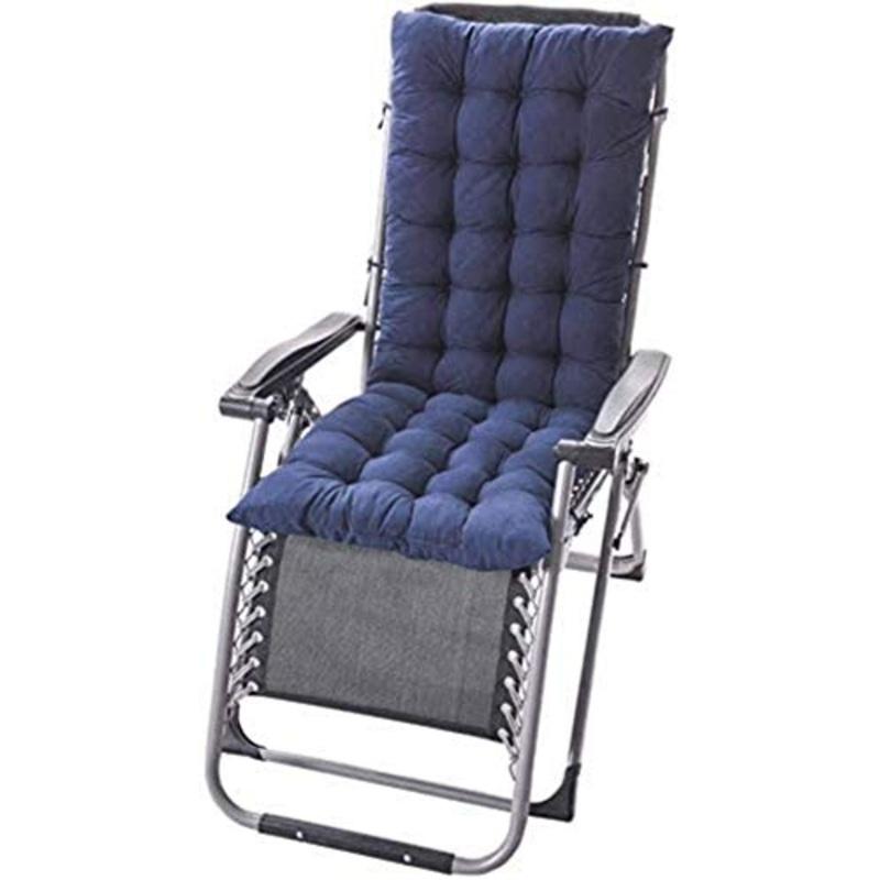 Lettino da viaggio Cuscini di seduta in poliestere sedia cuscini for sedie Cuscino cuscino cuscini sedia a dondolo Comfort antiscivolo Tatami Car Seat (nessuna sedia) 5-23 (Color : Blue)