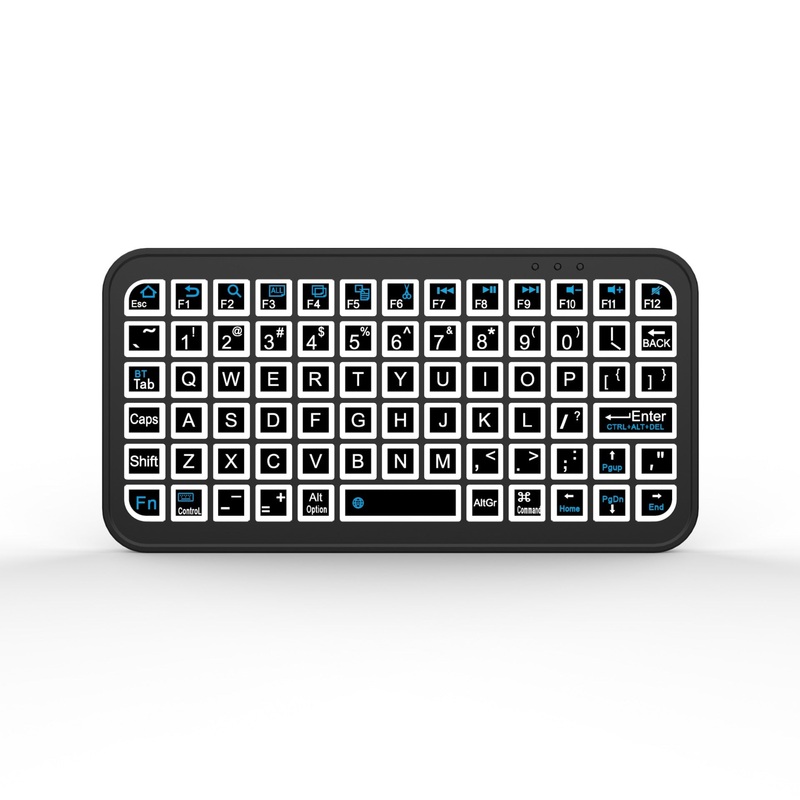 M7 Ultra-Slim Mini Bluetooth Keyboard – Tri-System Portable Wireless Typing for Phone, Tablet & PC