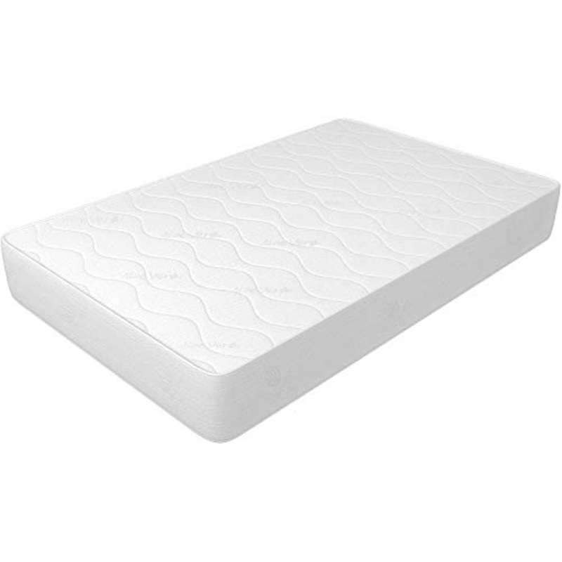 Materasso per divano letto 140×190 cm altezza 14 cm, in WaterFoam, tessuto AloeVera, indeformabile, anallergico ed antiacaro, rigidit media. Modello: Plus H14