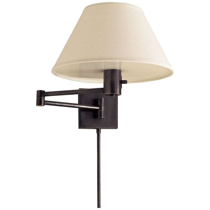 One Light Wall Sconce from the VC CLASSIC Collection in Bronze Finish by Visual Comfort Signature