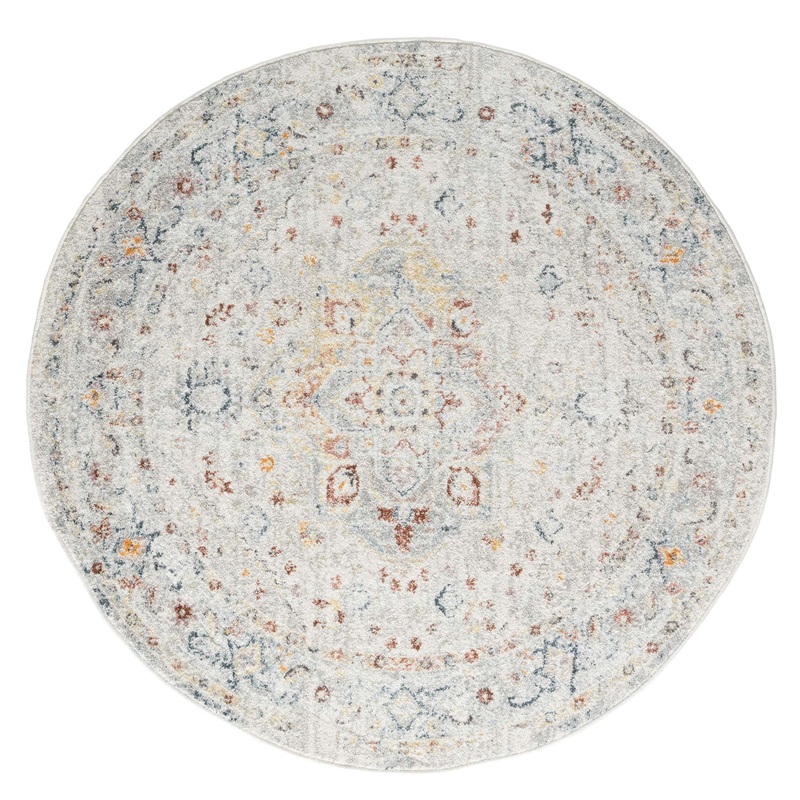 Ornate Persian Vintage Rug – Cream – 240×330
