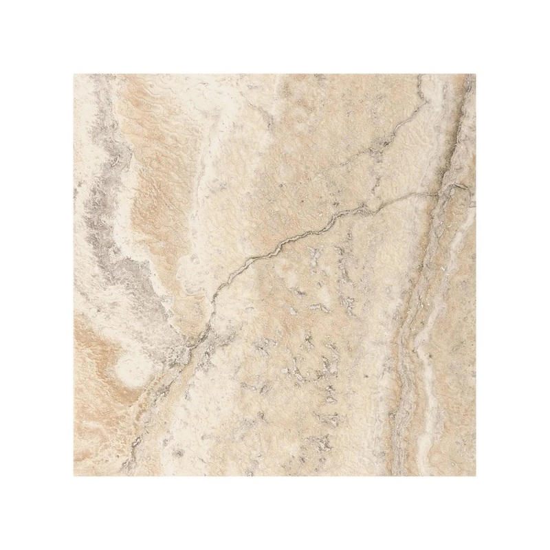 12″ x 12″ Travertine Filled & Honed Picasso Stone Tile 73-108