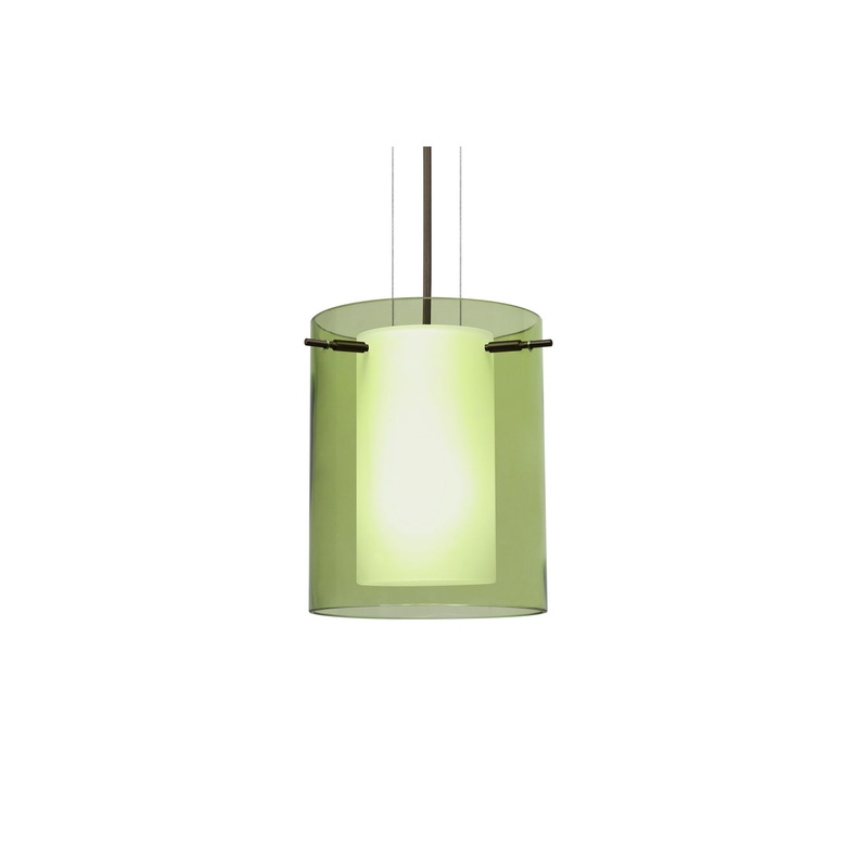 Besa 1KG-L00607-BR Pahu One Light Pendant Bronze