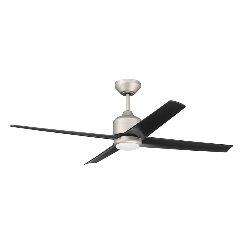 Craftmade QUL52PN4 Quell 52″Ceiling Fan Painted Nickel