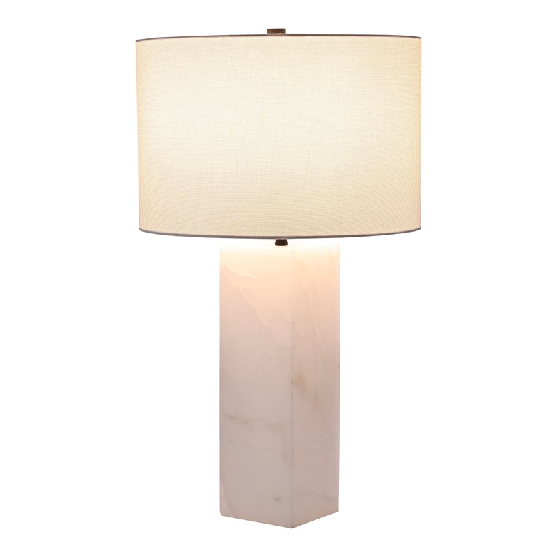 Essentials 26″H Alabaster Table Lamp Alabaster