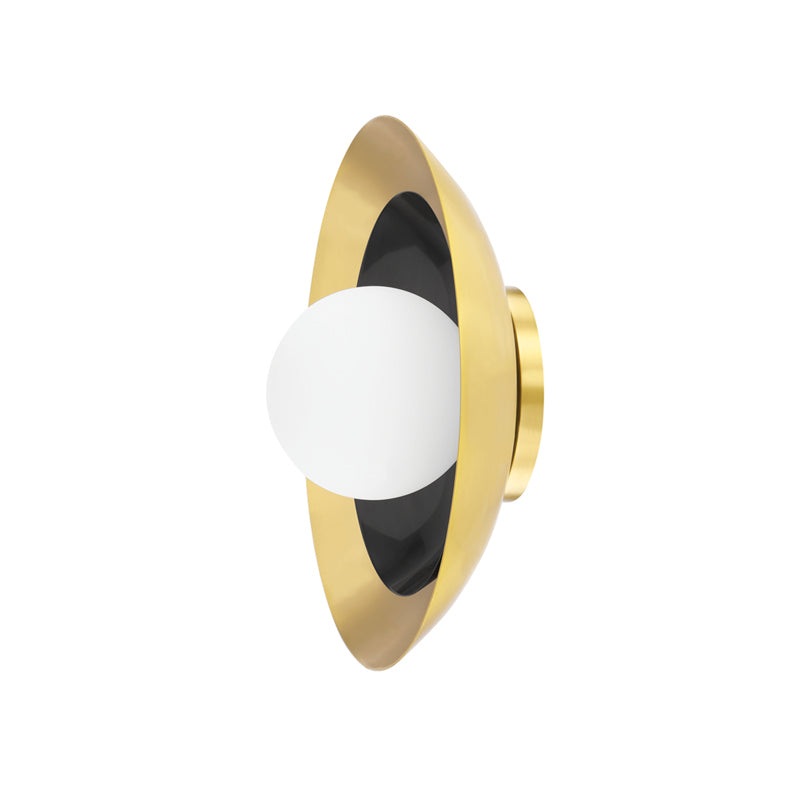 LED Wall Sconce from the Tobia Collection in Aged Old Bronze Finish by Hudson Valley