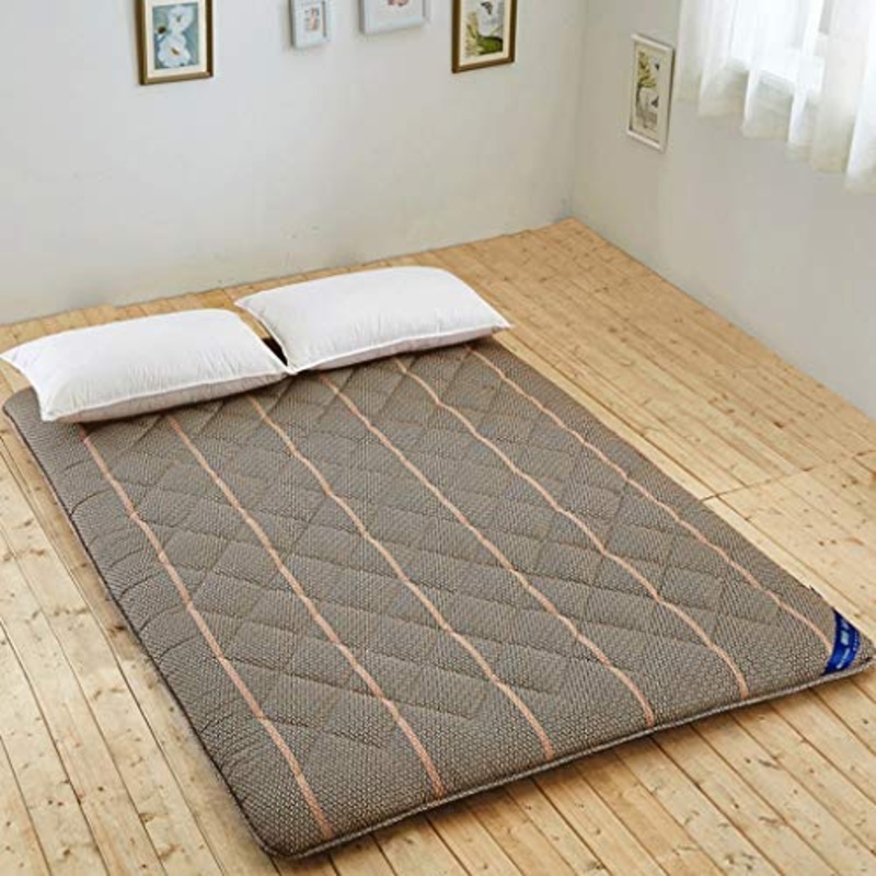 LJ Stuoia piegante di Tatami del dormitorio dello Studente Materasso Spesso del Cotone di Inverno (Colore : 3, Dimensioni : 120x195cm)
