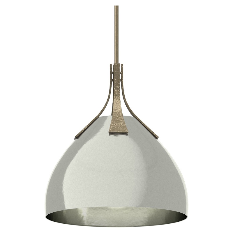 Summit Pendant Soft Gold Sterling
