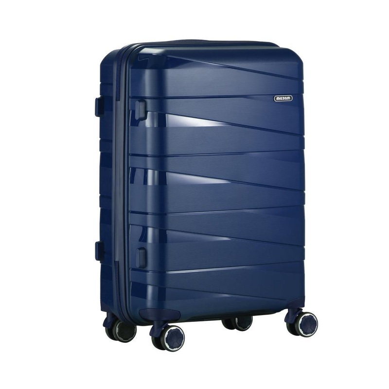 28″ Luggage Set Travel TSA Lock PP Case Navy