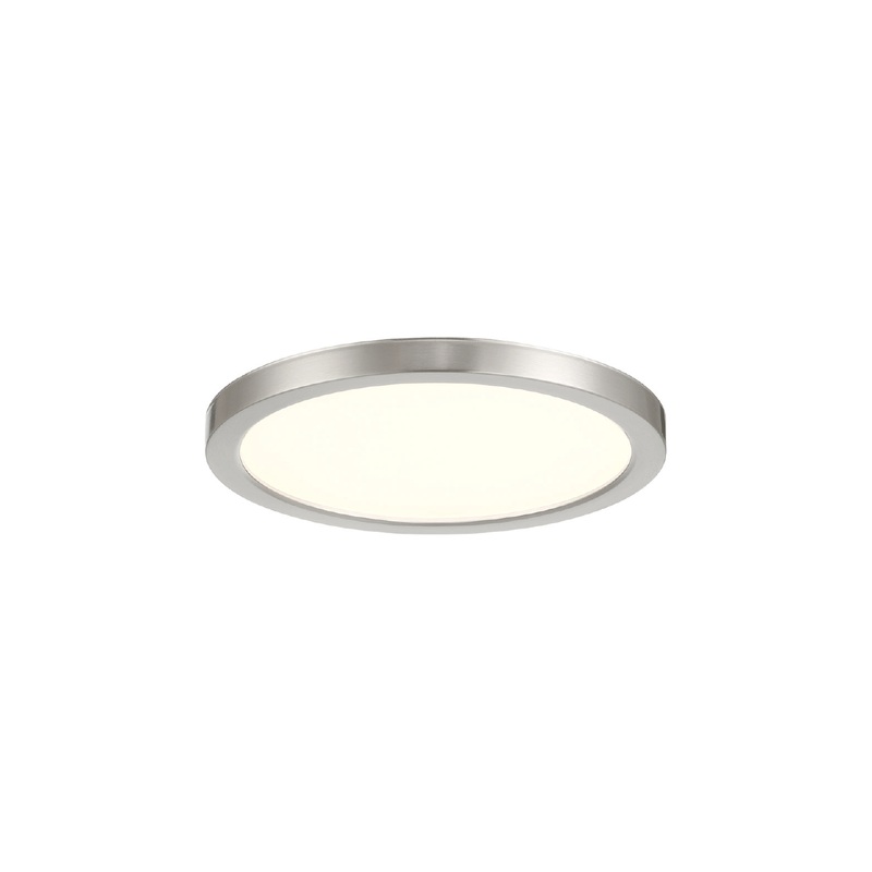 Artemis 7″ Round 5CCT Flush Mount Brushed Nickel