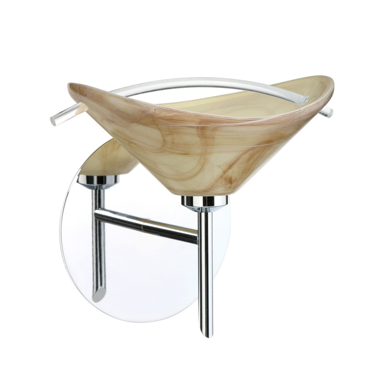 Besa 1SW-181305-CR Hoppi One Light Wall Sconce Chrome