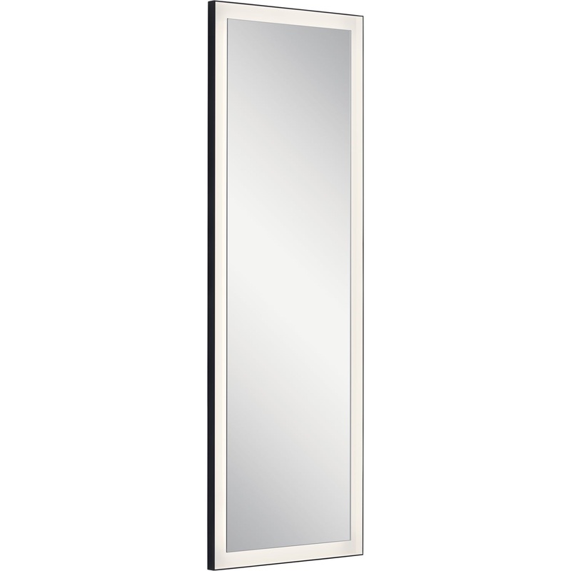 Kichler 84173 LED Mirror, Matte Black