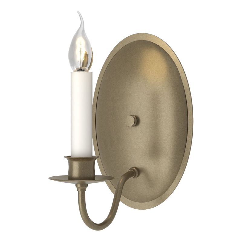 Simple Lines Sconce Soft Gold