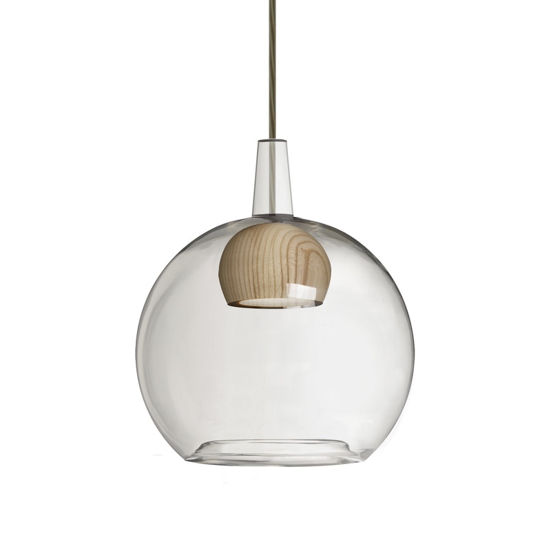 Besa 1JT-BENJICLNA-LED-BR Benji LED Pendant Bronze