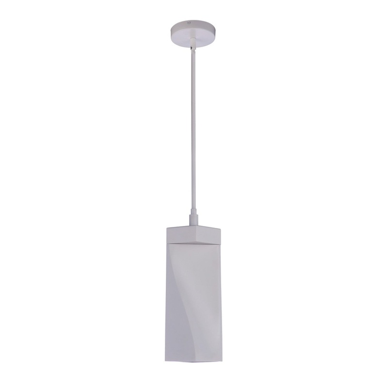 Craftmade P990W-LED Drama LED Mini Pendant White