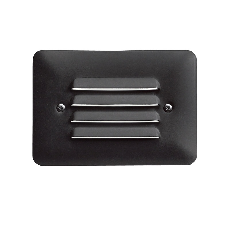 Kichler 15782BKT27R LED Step Light, Textured Black