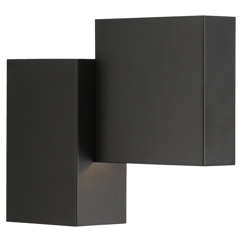 LED Wall Sconce from the Madrid Collection in Matte Black Finish by Access