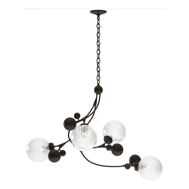 Sprig Pendant Oil Rubbed Bronze Water Glass (LL)