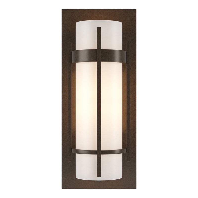 Banded with Bar Sconce Bronze