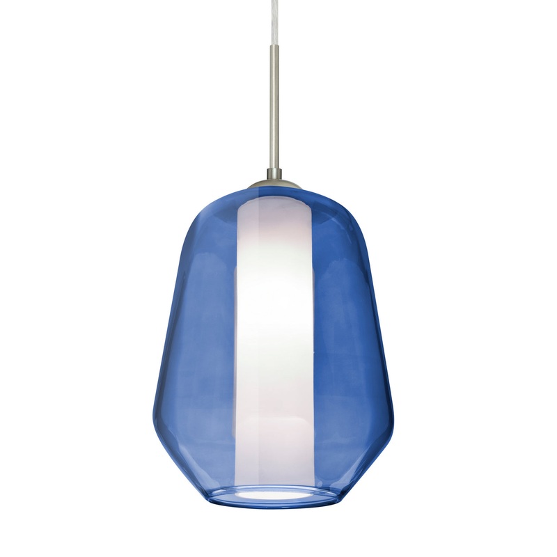 Besa 1JC-LINKBL-LED-SN Link LED Pendant Satin Nickel